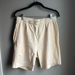 NEW Madhappy Shorts Size M Unisex Pull On Drawstring Cotton Classics Yellow 7"